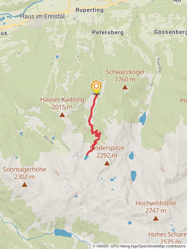 Gumpental - Moaralmsee mobile static map