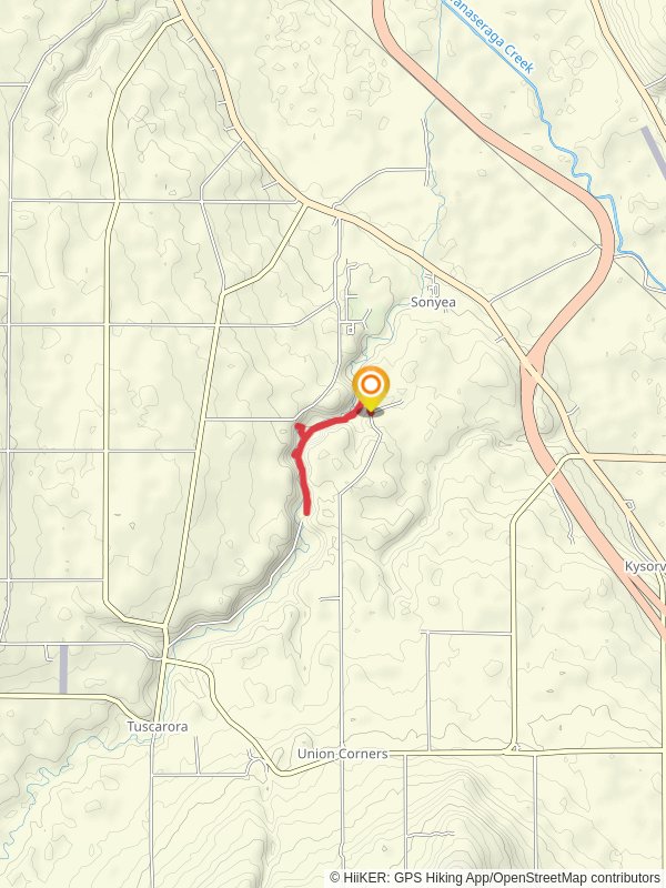 Keshequa Creek Falls