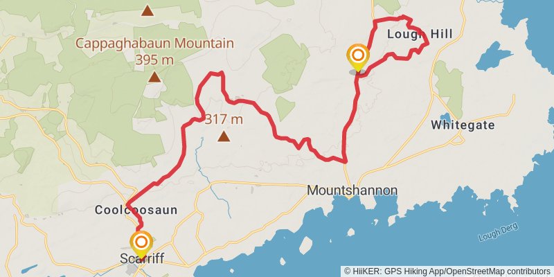 East Clare Way stage 7 Map