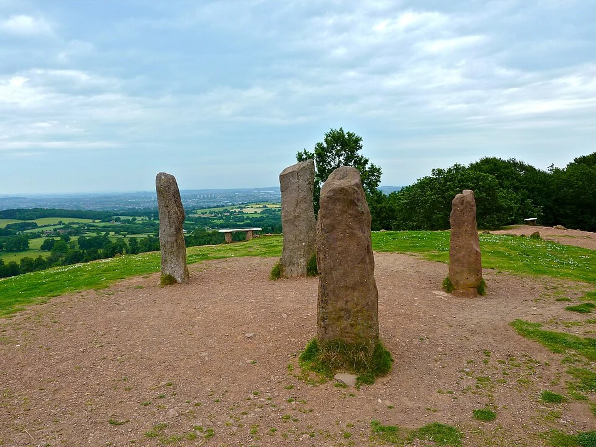 Clent Hill the Four Stones, Adams Hill, Deep Wood and Walton Hill via North Worcestershire Path