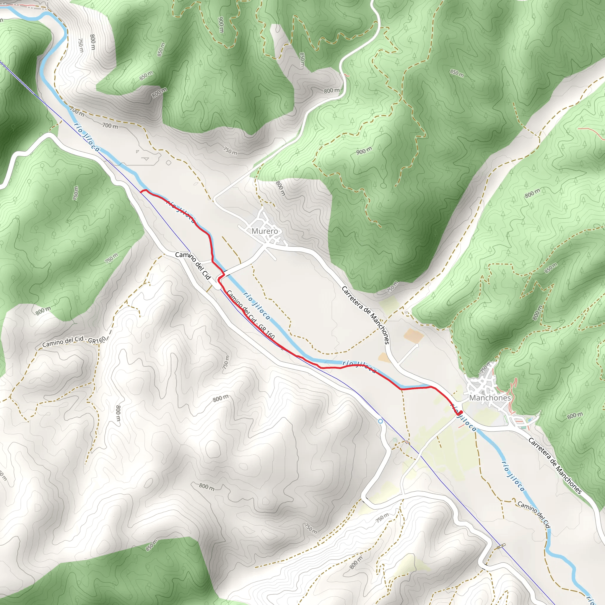 Manchones - San Mamés PR Z 50 mobile static map