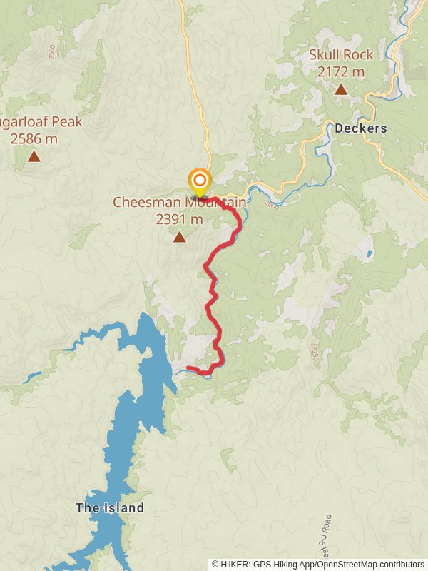 South Platte River and Cheeseman Canyon Trail
