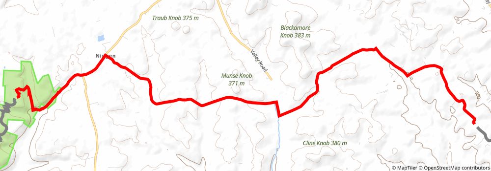American Discovery Trail South Route stage 65 Map
