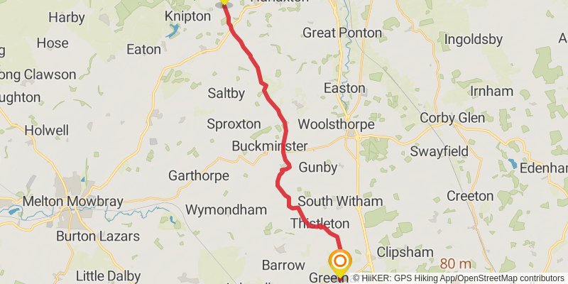 Viking Way stage 10 Map