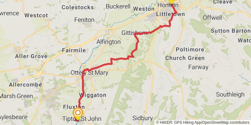 Orange Way stage 6 Map