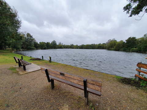 An image depicting the trail Gipping Valley River Path and its surrounding area.