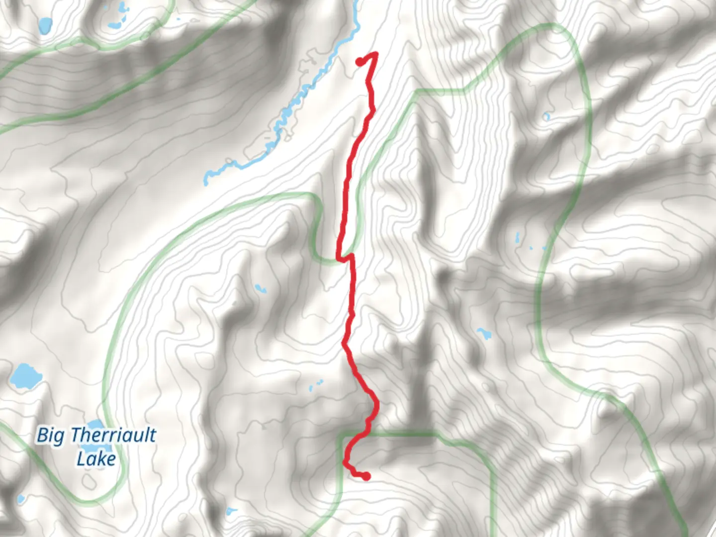 An image depicting the trail Clarence - Rich Trail and its surrounding area.