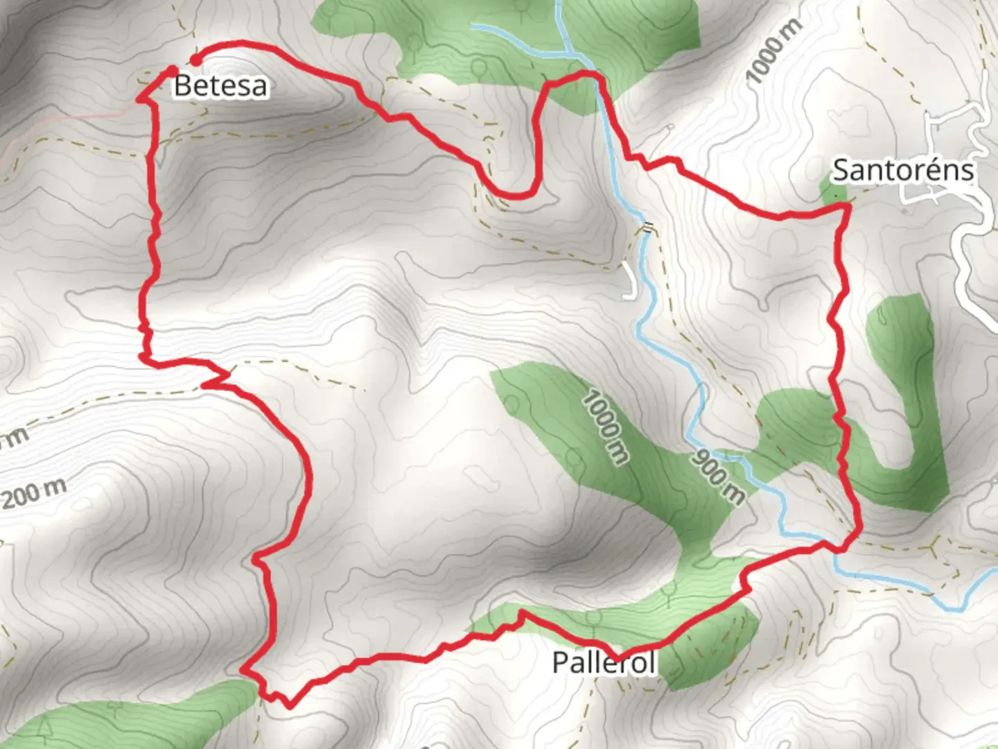 An image depicting the trail Betesa PR HU 246 and its surrounding area.