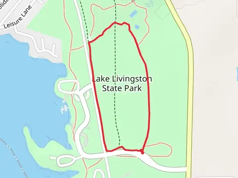Lake Livingston State Park Loop