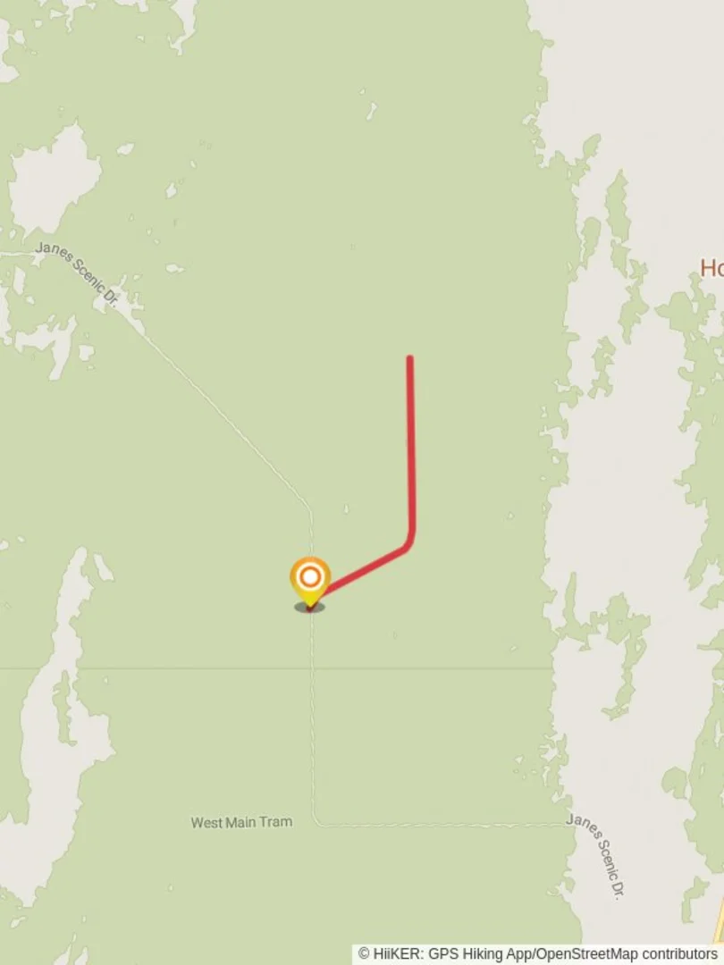 An image depicting the trail Janes Scenic Drive and its surrounding area.