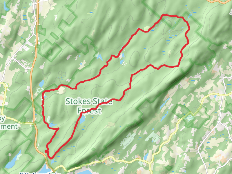 Big Flat Brook - Blue Mountain Loop