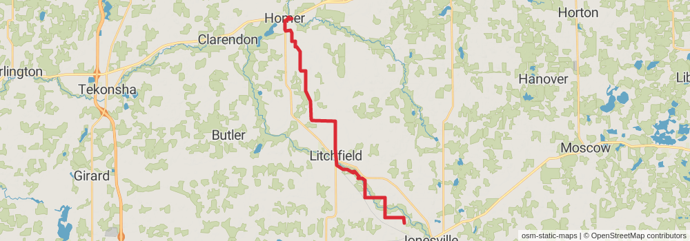 American Perimeter Trail - North Country Primary stage 33 Map