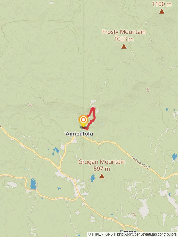 Amicalola Falls and East Ridge Loop Trail