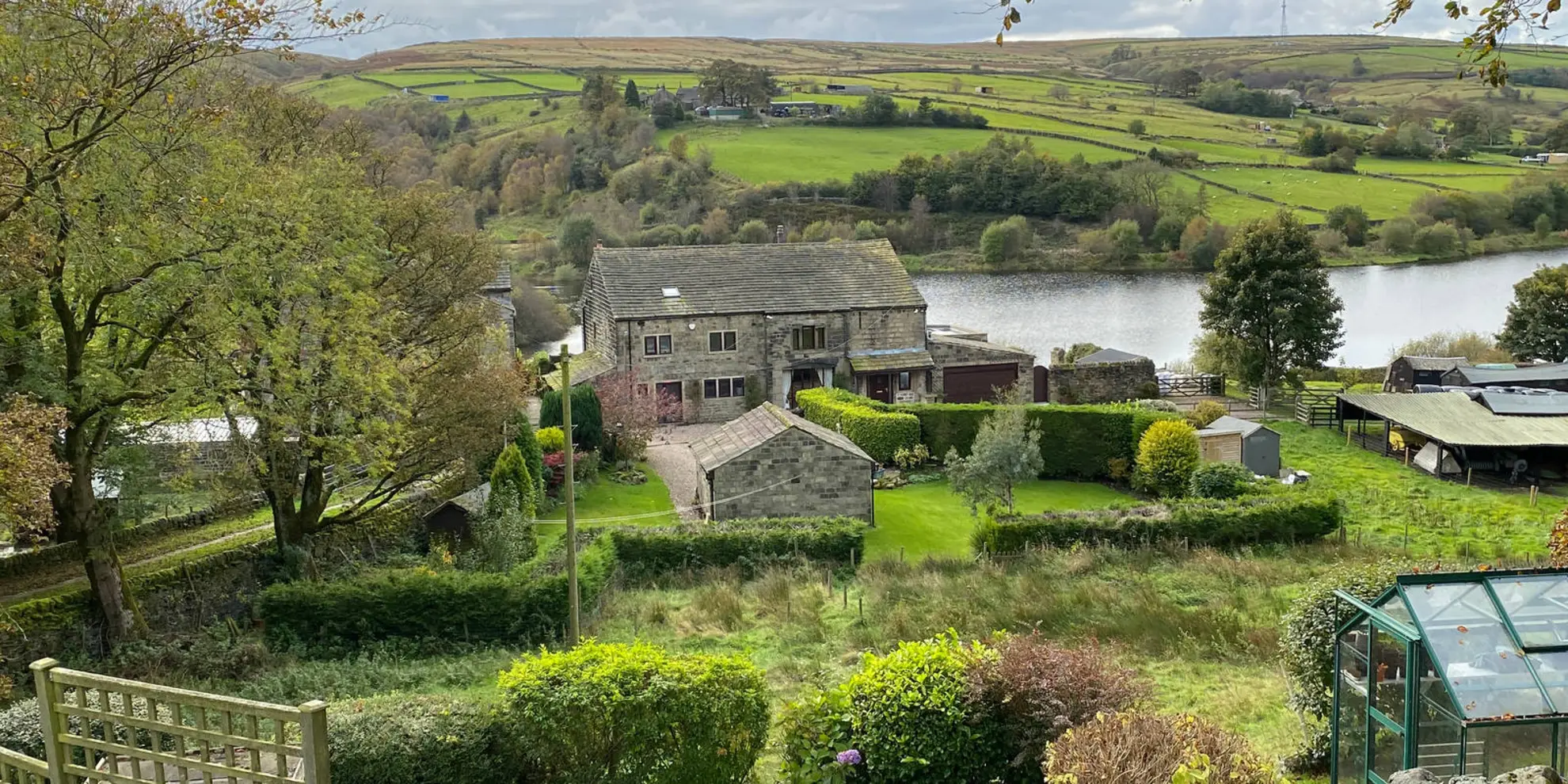 An image depicting the trail A Circuit of Ovenden Moor from Oxenhope and its surrounding area.