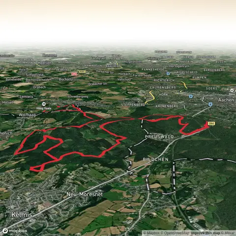 Kronprinzenrast, Bois de Preus and Preusbosch and Wilhelminatoren Loop