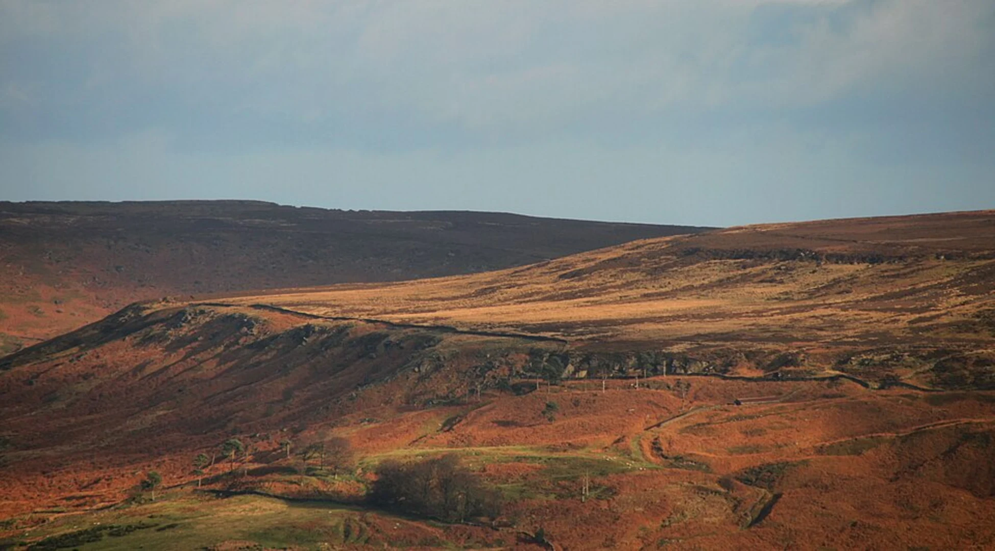 An image depicting the trail Clay Bank Top, Round Hill and Greenhow Plantation Loop and its surrounding area.