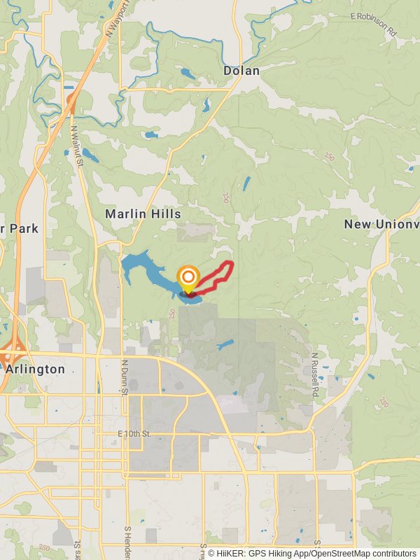 Griffy Reservoir - Hiking Loop Trail