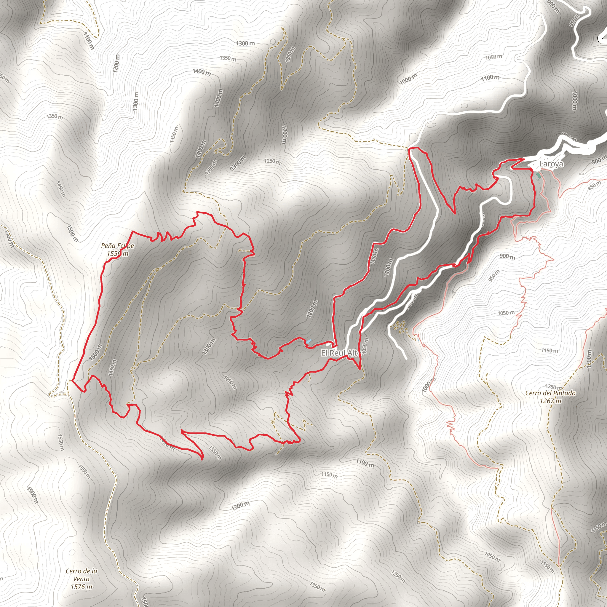 High Reul PR A 372 mobile static map
