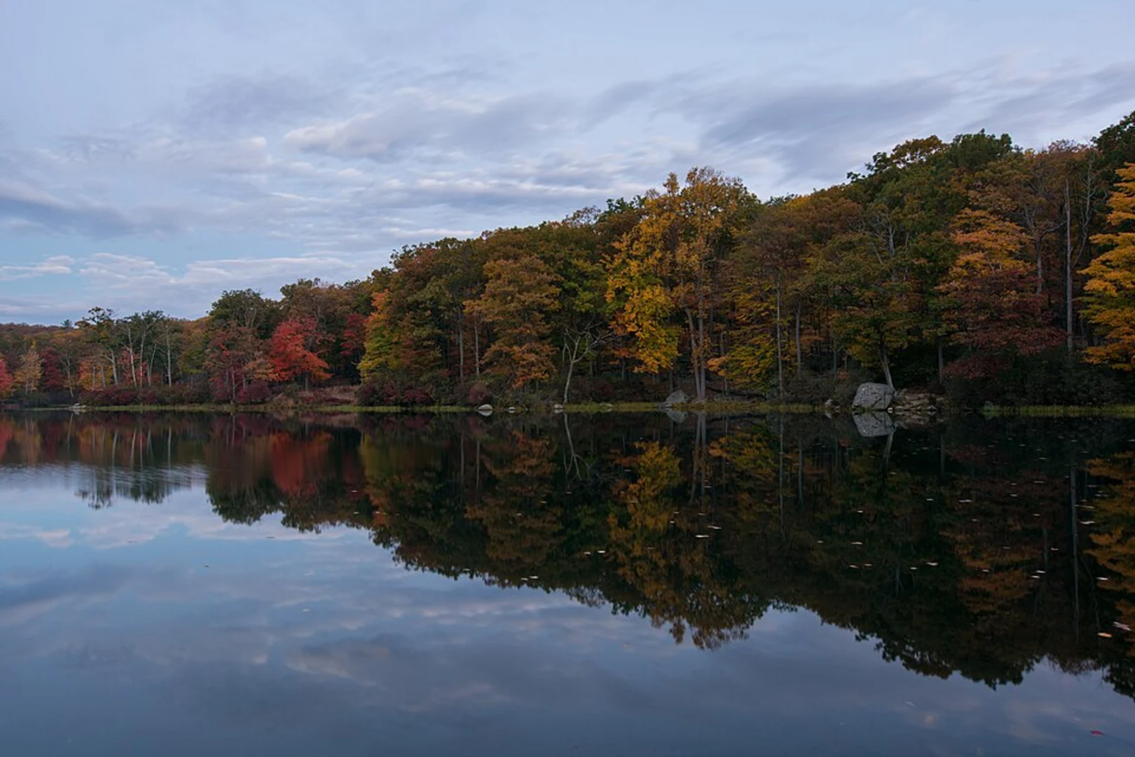 An image depicting the trail Lake Skannatati via Arden-Surebridge Trail and Long Path and its surrounding area.