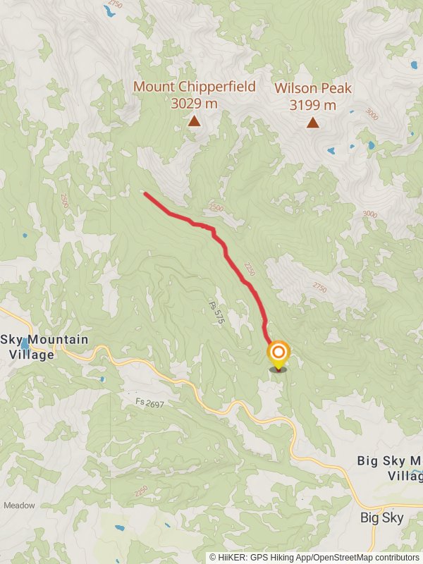 North Fork West Fork Gallatin River via Bear Basin