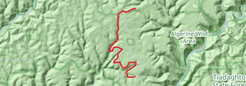 Black Forest Trail stage 2 Map