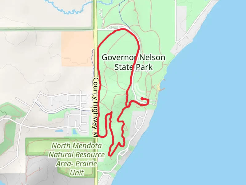 Governor Nelson State Park - Woodland Loop Trail