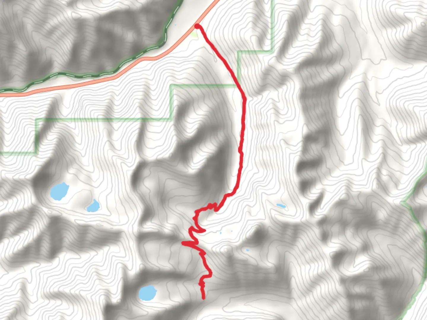 An image depicting the trail Devil Creek Trail and its surrounding area.