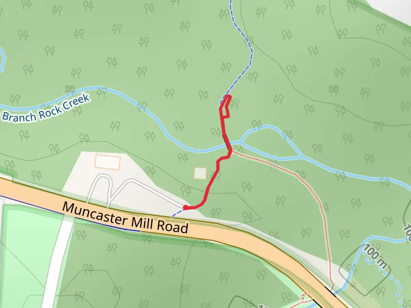 Kengla Trail from Muncaster Mill Road