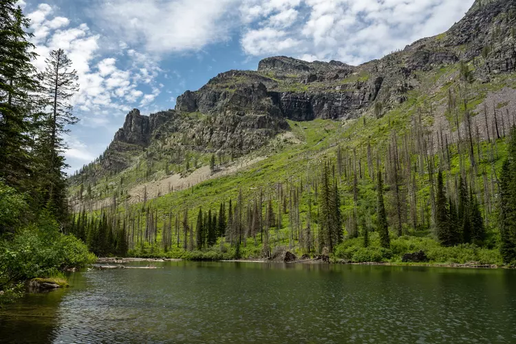Snyder Lake via Gunsight Pass Trail Montana