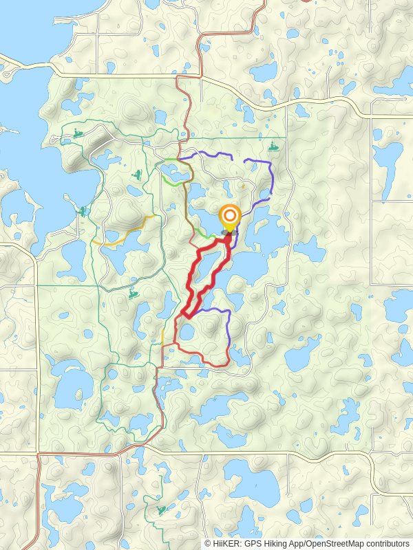 Bass Lake Maplewood State Park Loop