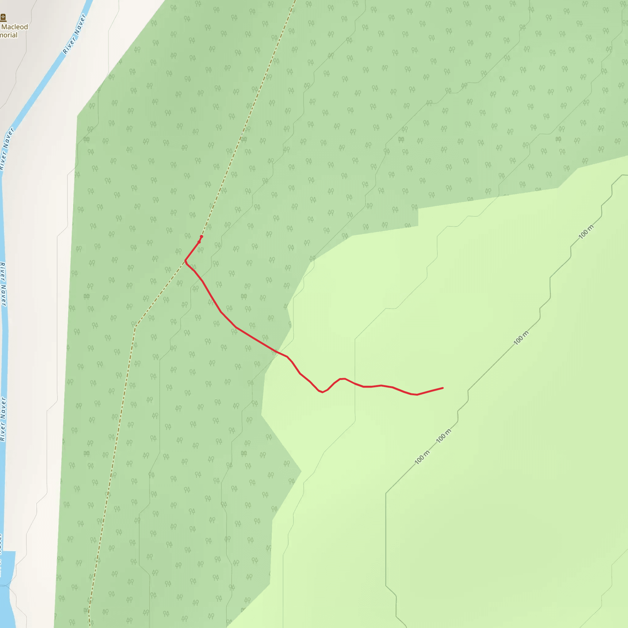 Rosal Clearance Village Trail mobile static map