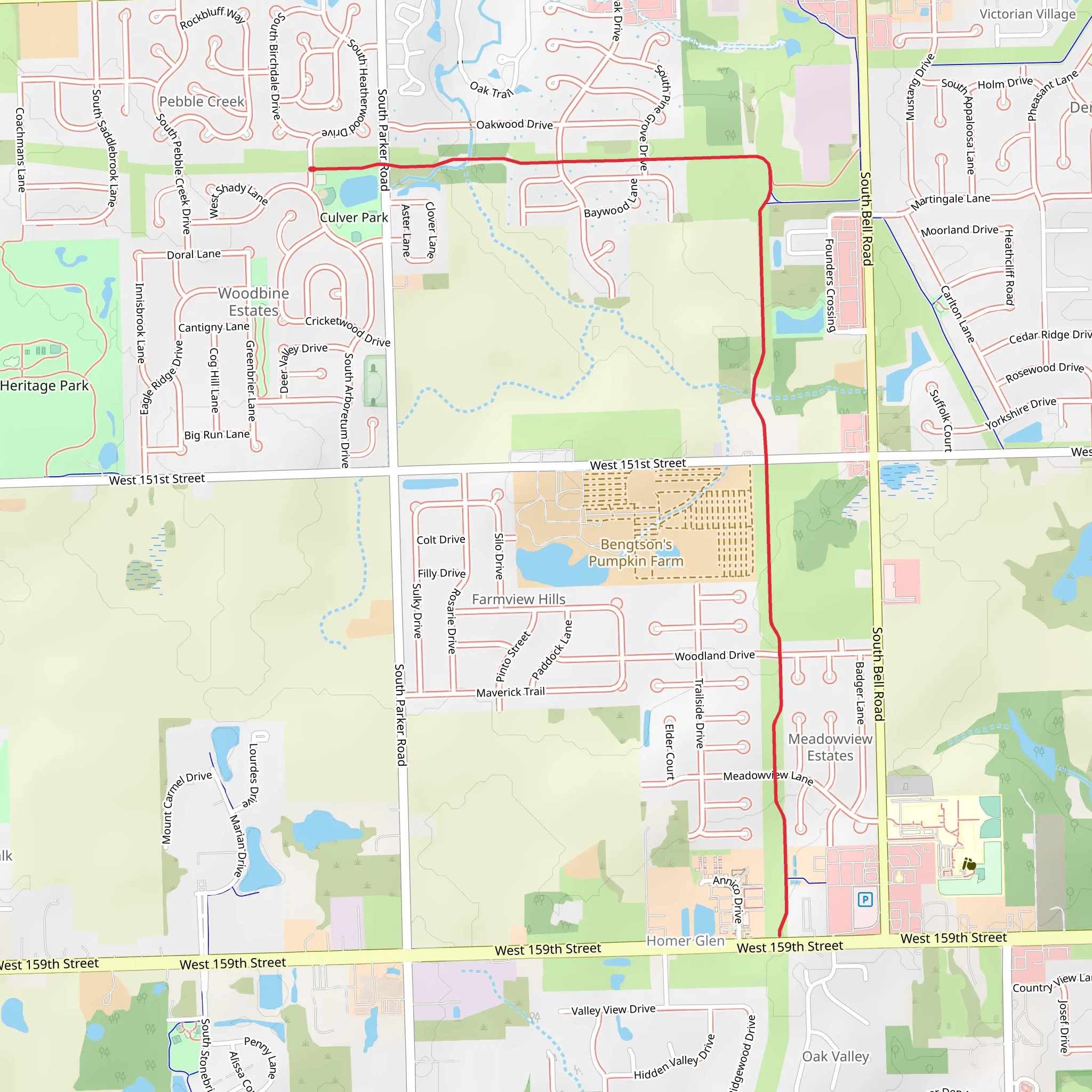 Heroes Trail mobile static map
