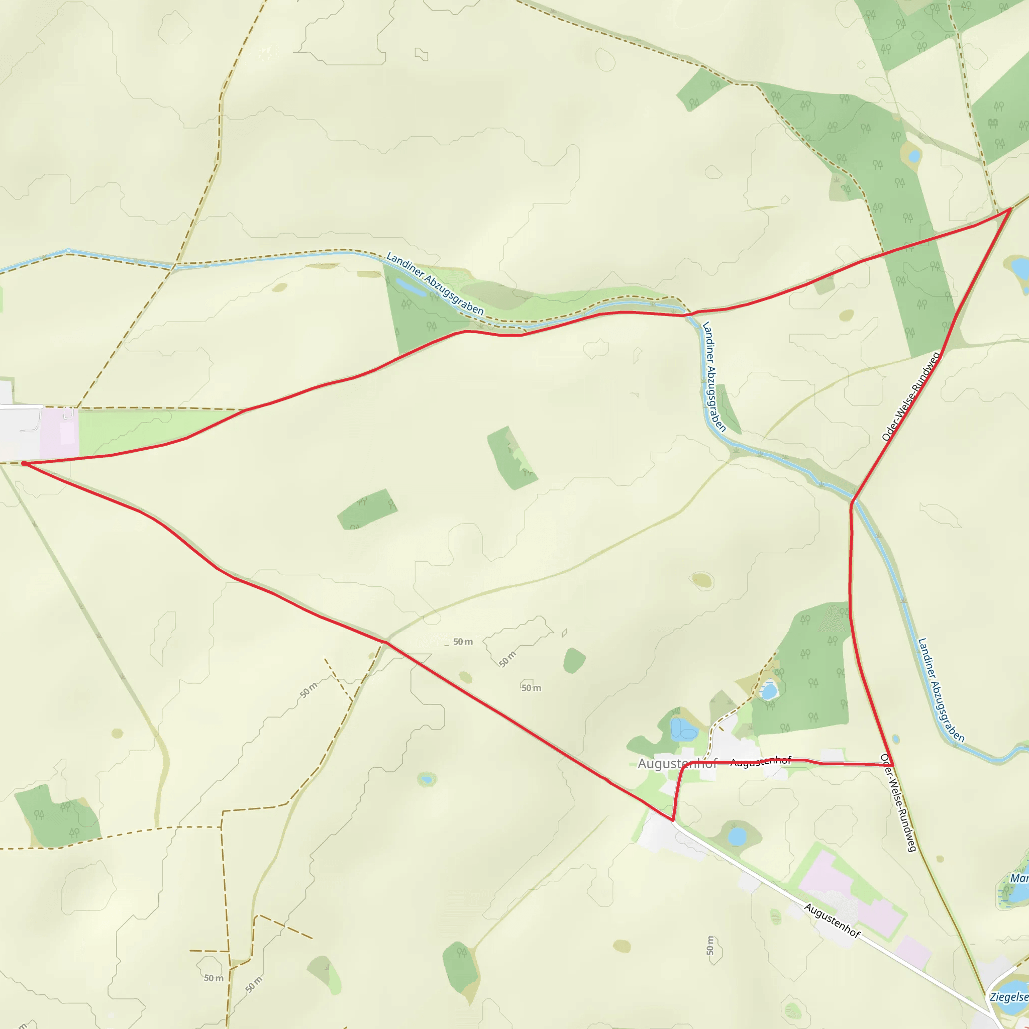 Auguestenhof Loop mobile static map