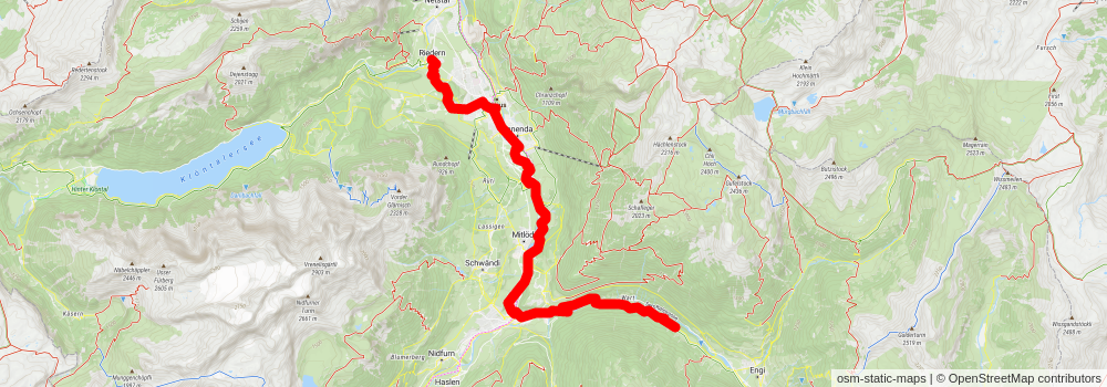 ViaSuworow stage 8 Map
