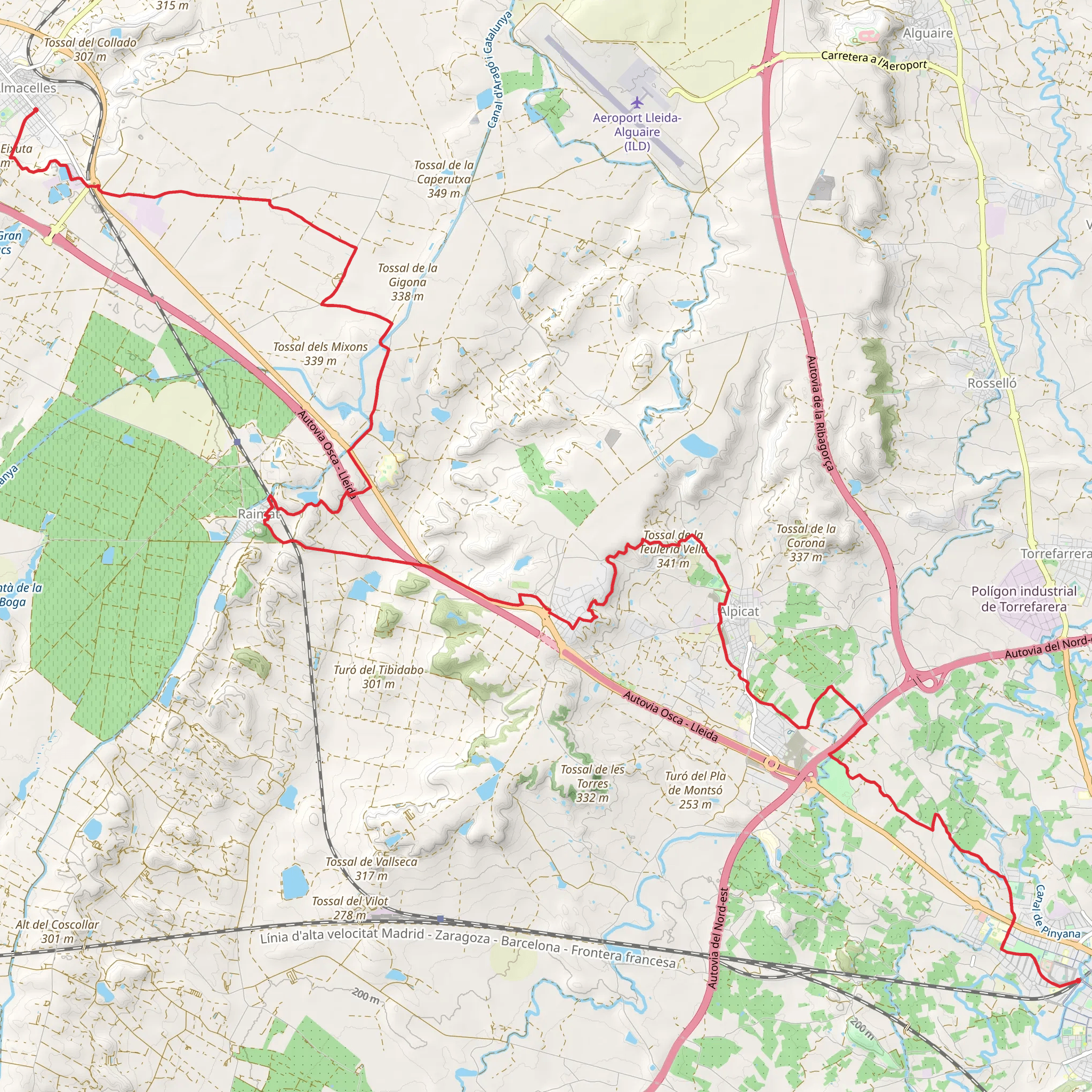 Pla de West PR C 225 mobile static map