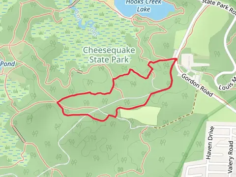 Blue, Green and Red Loop Trail