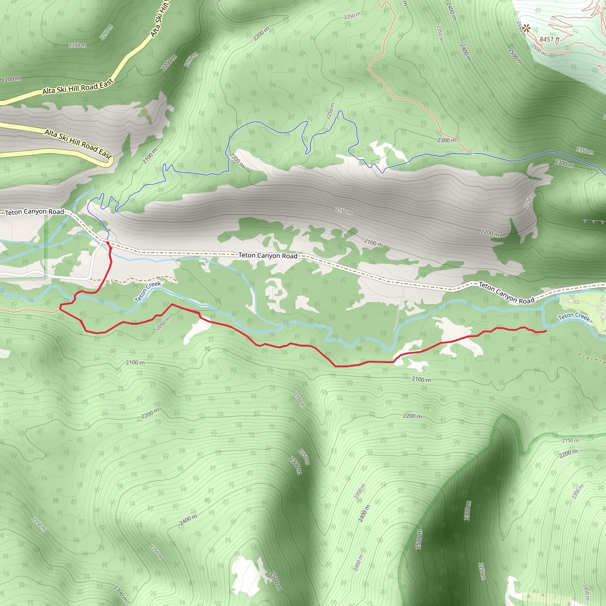 Sheep Bridge mobile static map