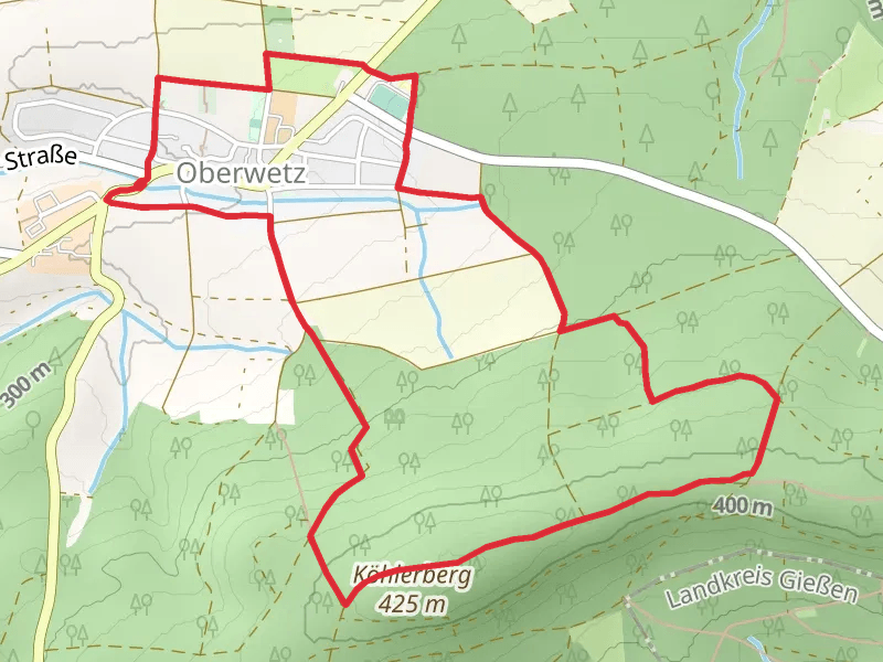 Wanderwege Oberwets Eichenblatt