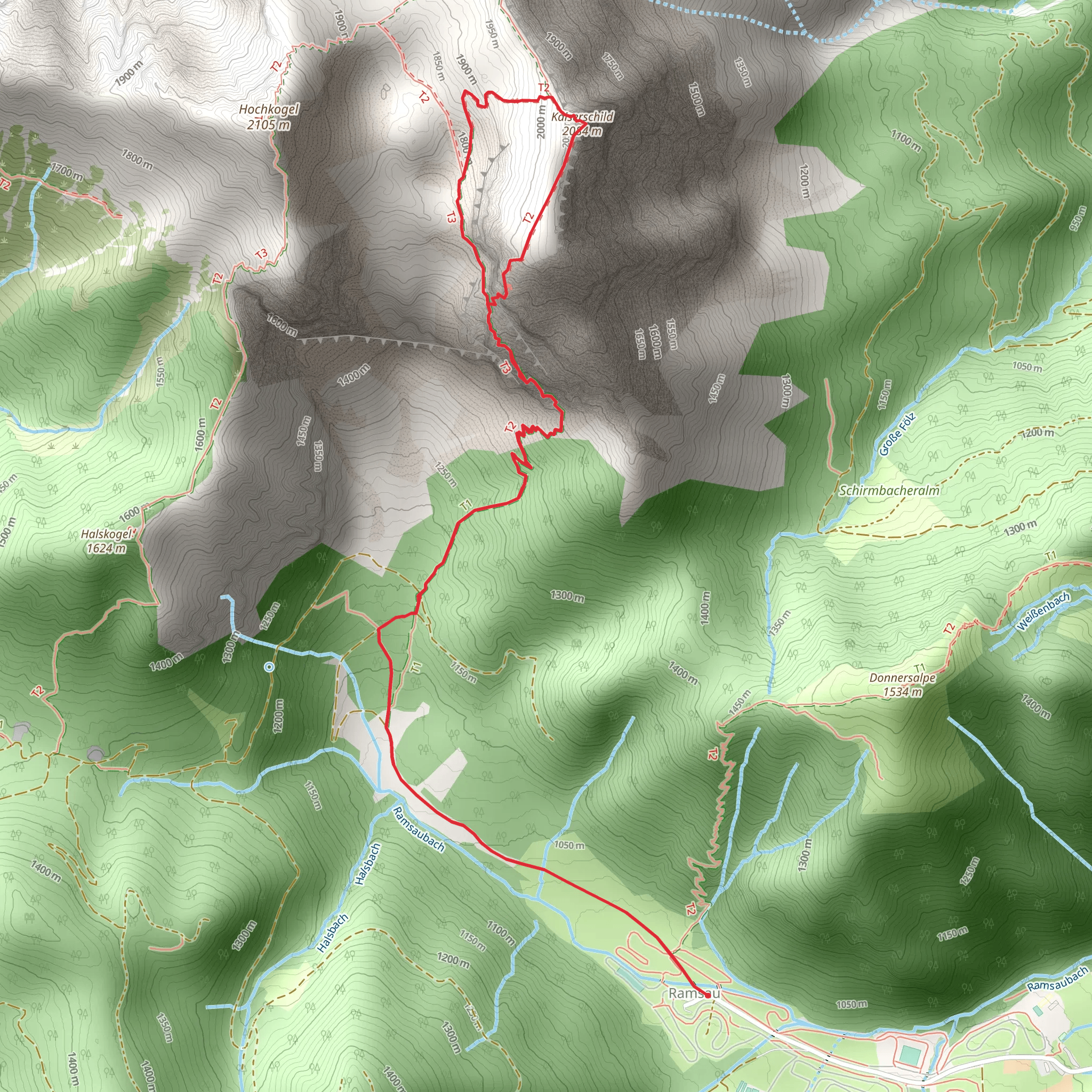 Kaiserschild mobile static map