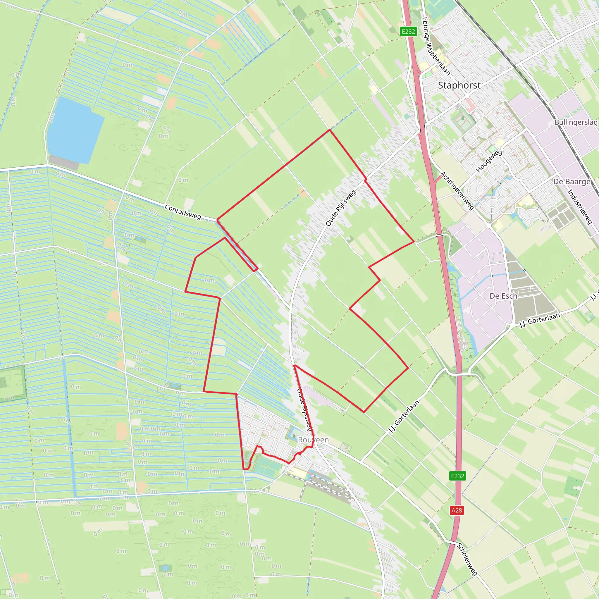 Reuveen Loop mobile static map