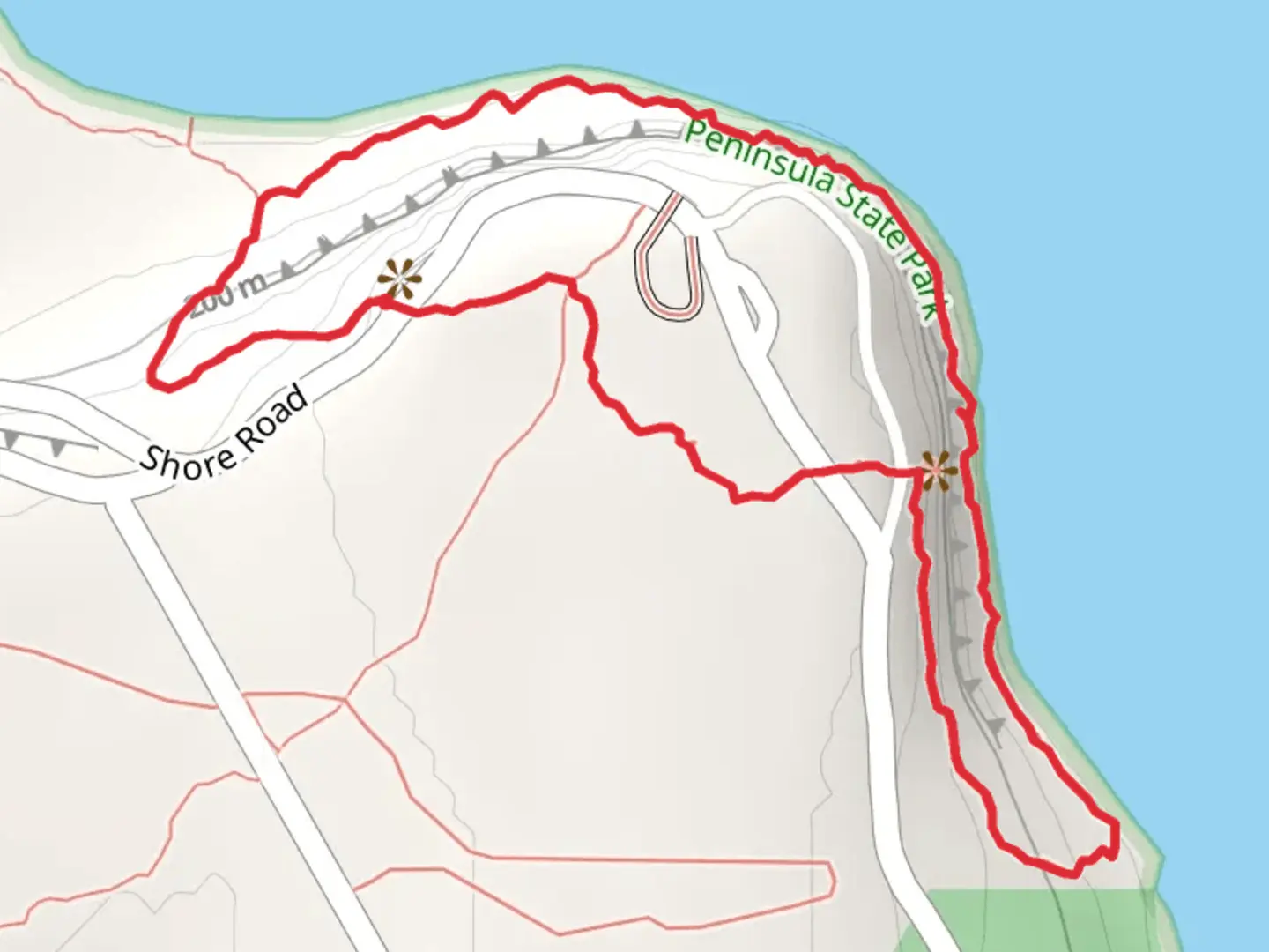 An image depicting the trail Eagle Loop Trail and its surrounding area.