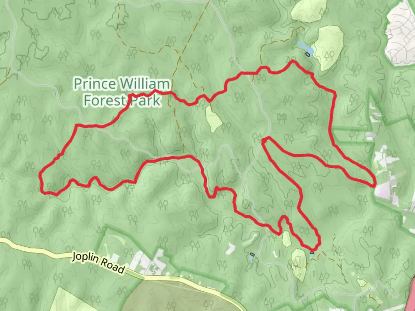 An image depicting the trail South Valley, High Meadows and North Valley Loop Trail and its surrounding area.