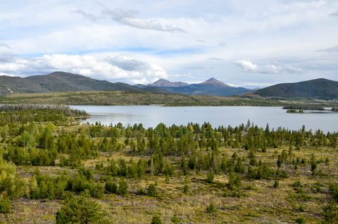 An image depicting the trail Roost Trail via Tenderfoot Upper Trail and its surrounding area.