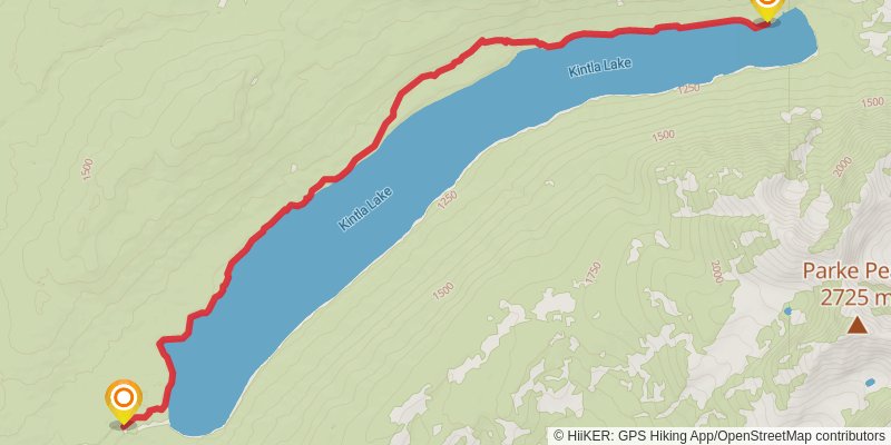 Boulder Pass Trail via GDT stage 4 Map