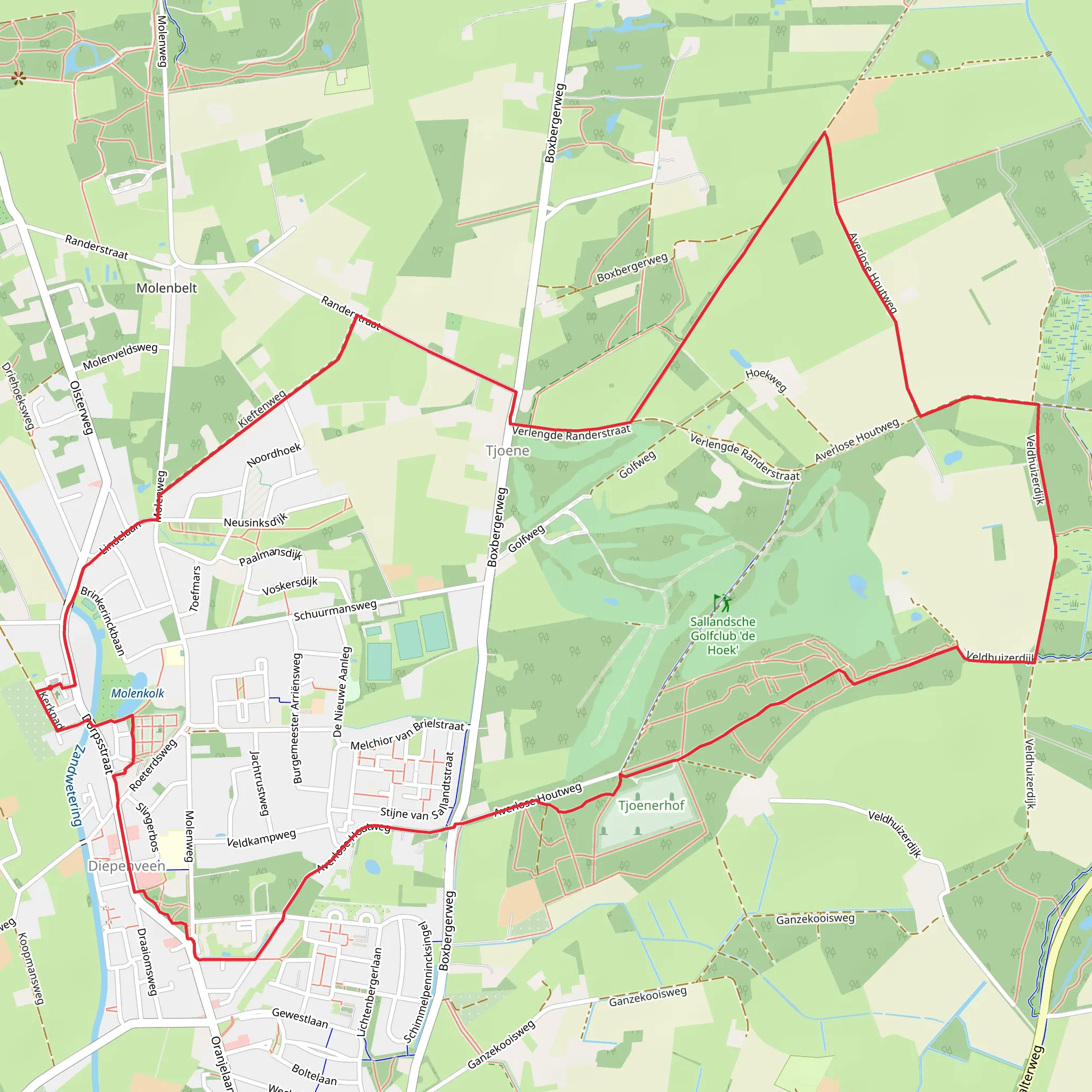 Molenkolk via Sallandpad mobile static map