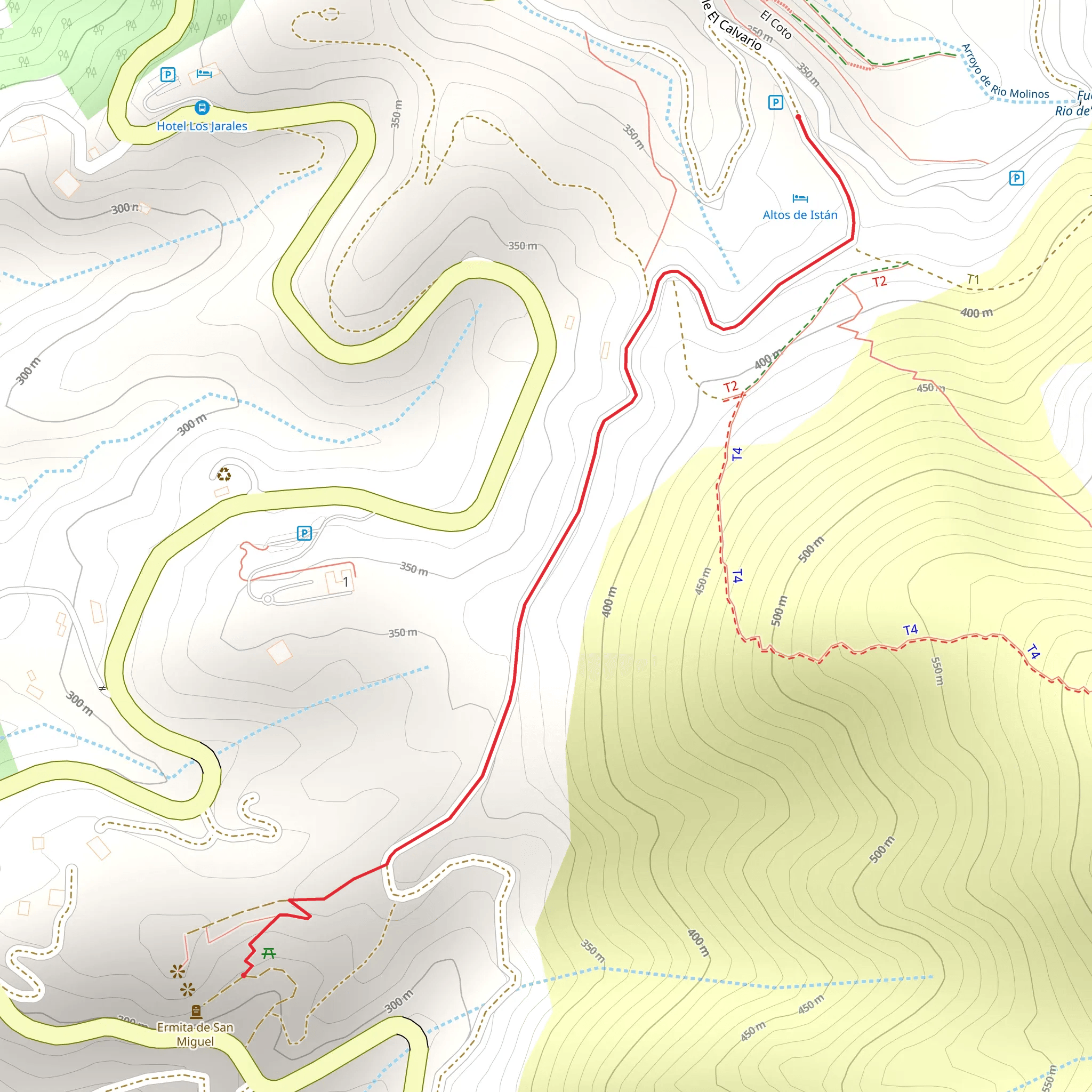 Istán - Hermitage of San Miguel mobile static map