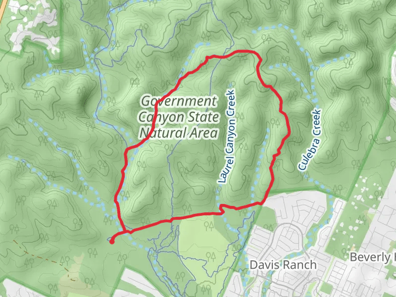 Wildcat Canyon Creek and Far Reaches Loop Trail