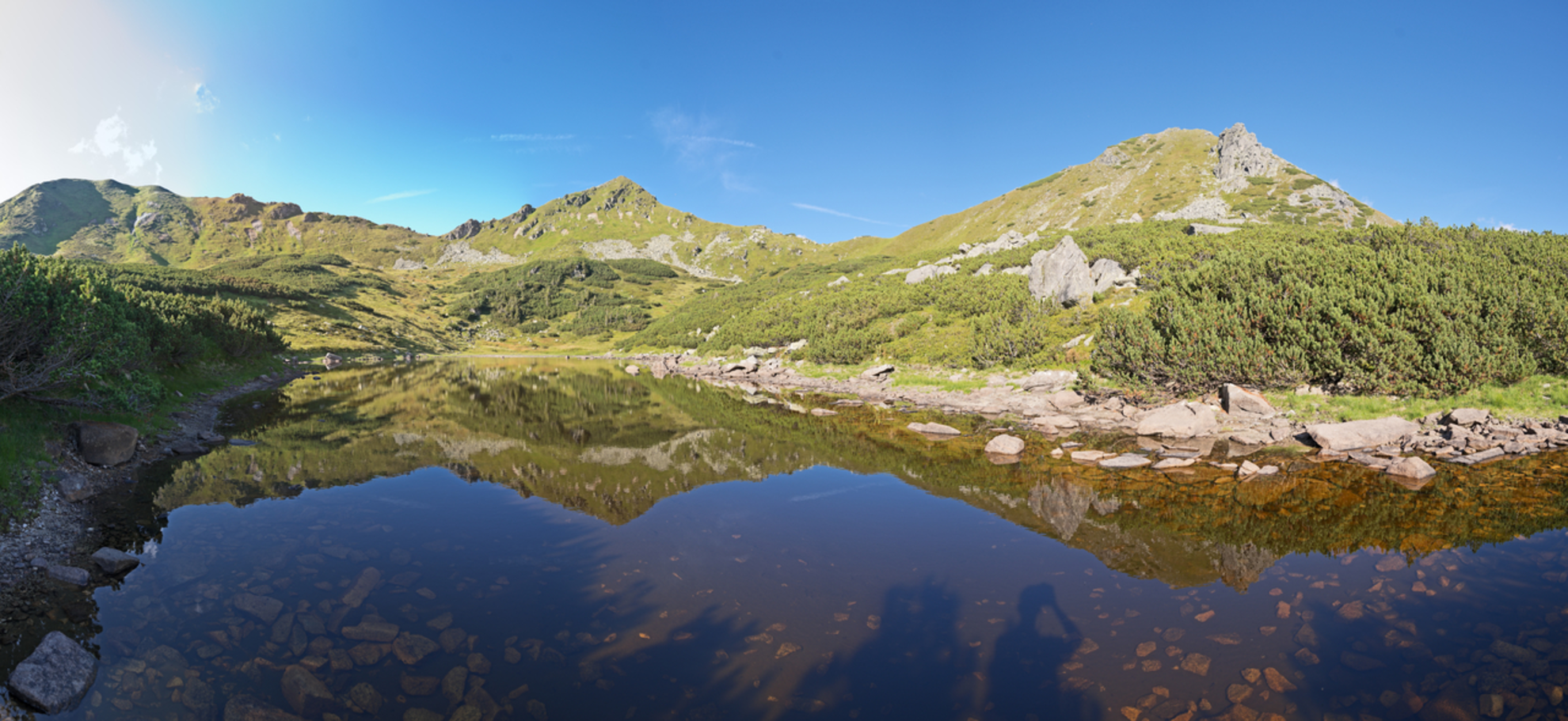 An image depicting the trail Krugsee and its surrounding area.