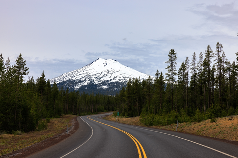 An image depicting the trail Mount Bachelor Trail and its surrounding area.