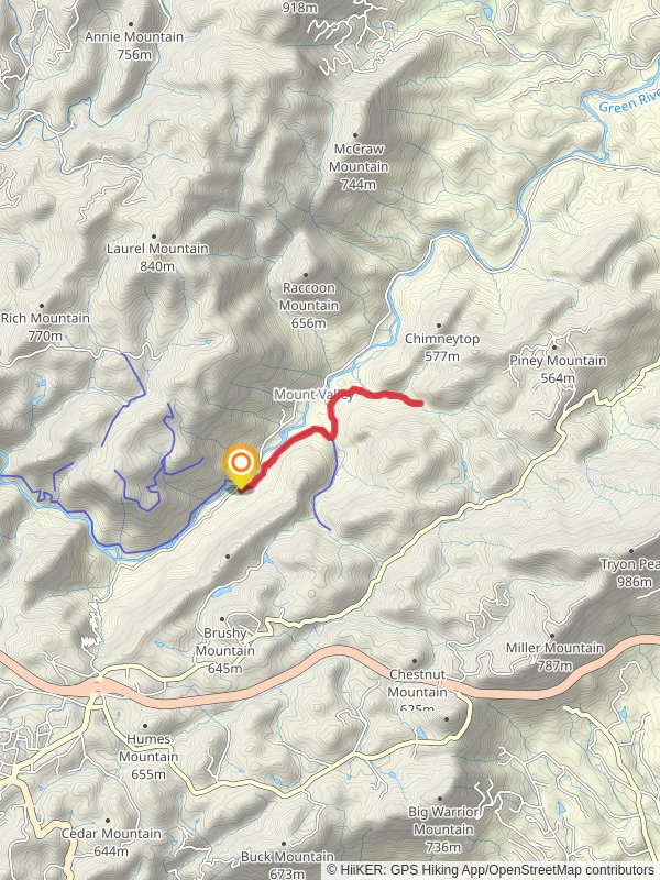 Little Cove Creek from Wilderness Cove Campground
